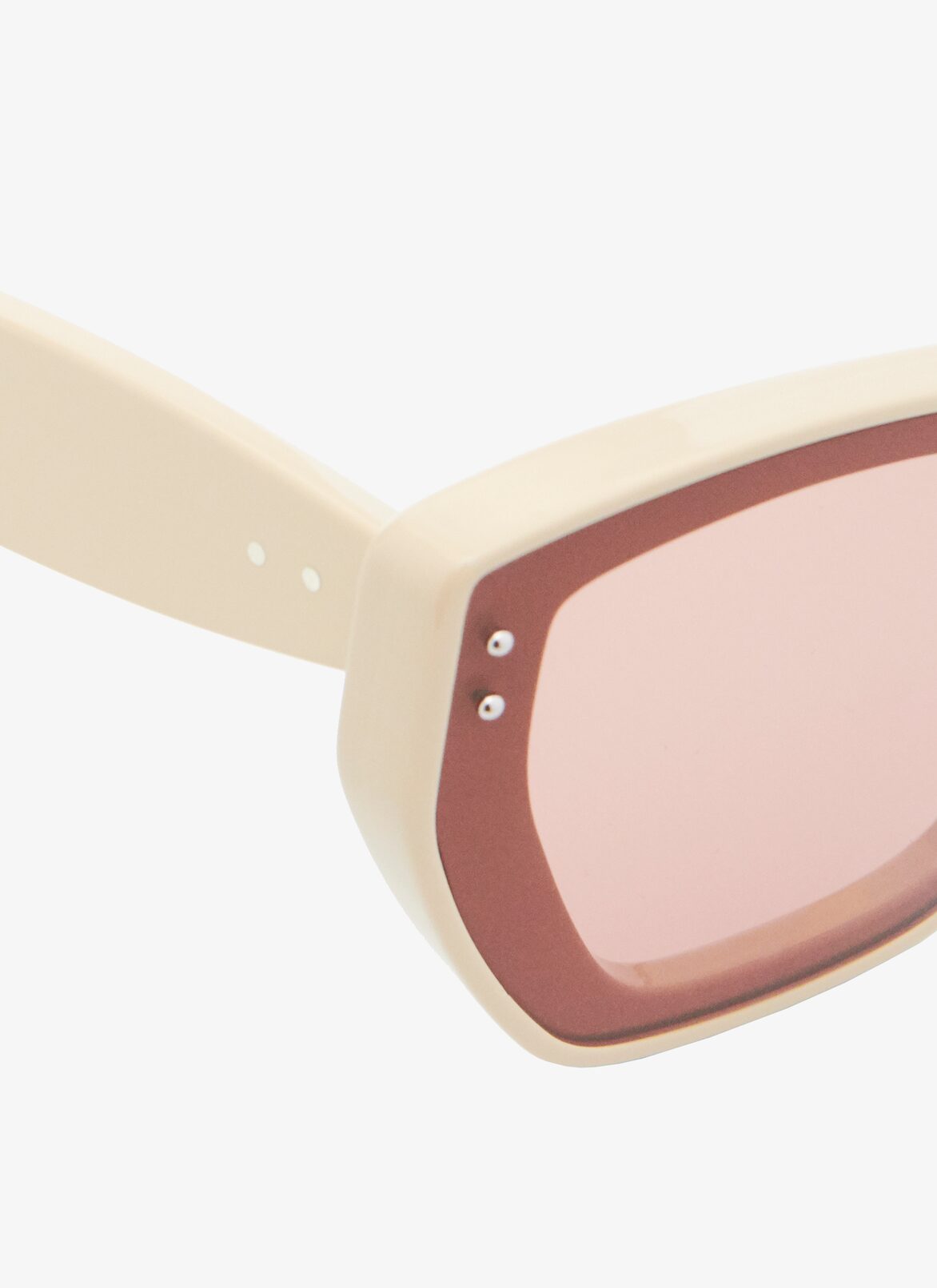 BEIGE SUNGLASSES ALAÏA BEIGE/BROWN BEIGE SUNGLASSES